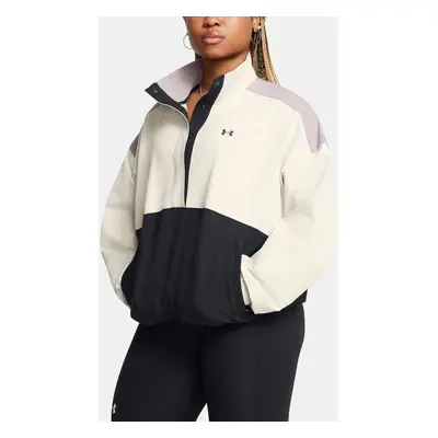 Dámská bunda Under Armour Armoursport Swoven Pullover-WHT - Dámské