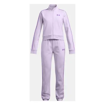 Dívčí souprava Under Armour UA Icon Knit Crop Tracksuit-PPL - Holky