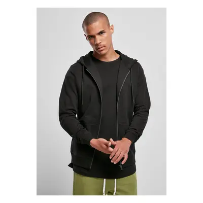 Základní Terry Zip Hoody černá