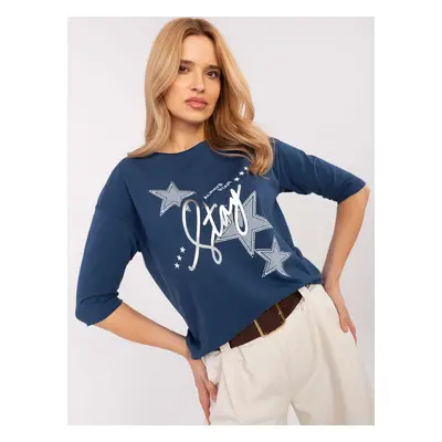 Blouse-CLM-BZ-0016.84-dark blue