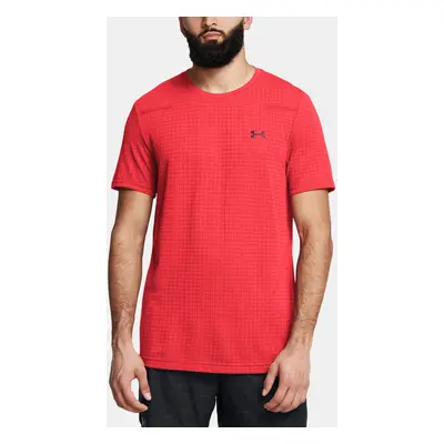 Pánské tričko Under Armour Vanish Seamless Grid SS-RED - Pánské