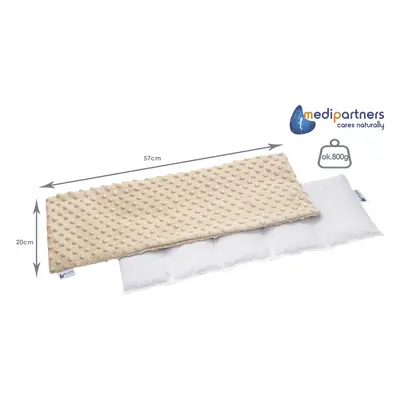 Medi Partners Thermophor with cherry seeds large 20x60 – chambers Minky – Beige