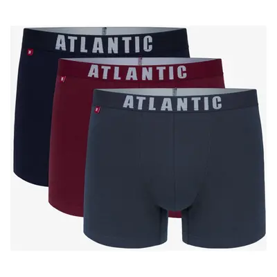 Pánské boxerky ATLANTIC 3Pack - vícebarevné