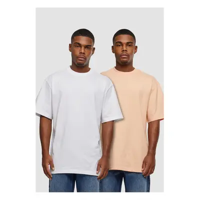 Pánské trička UC Tall Tee 2-Pack - oranžová+bílá