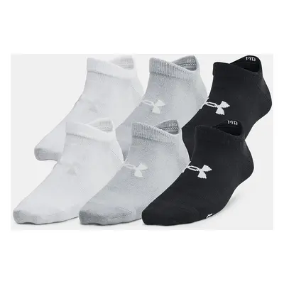 Dětské ponožky Under Armour UA Yth Essential No Show 6pk-BLK - unisex