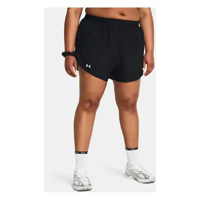 Dámské kraťasy Under Armour UA Fly By 3'' Shorts&-BLK - Dámské