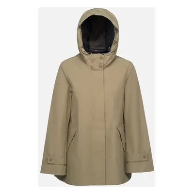 Khaki dámská parka Geox Hoara - Dámské