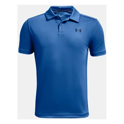 Under Armour Tričko UA Performance Polo-BLU - Kluci