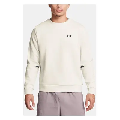 Pánská mikina Under Armour UA Unstoppable Flc Crew EU-WHT - Pánské