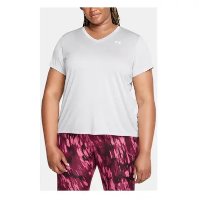 Dámské tričko Under Armour Tech SSV- Twist&-GRY - Dámské