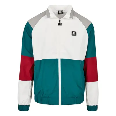 Starter Color Block Retro Jacket retro grn/wht/brick rd/grey