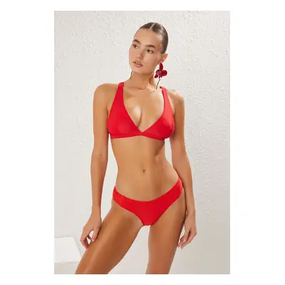 Trendyol Red Bikini Bottom