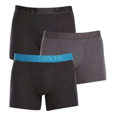 3PACK pánské boxerky Levis vícebarevné