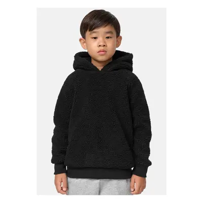 Chlapecká Sherpa Hoody černá