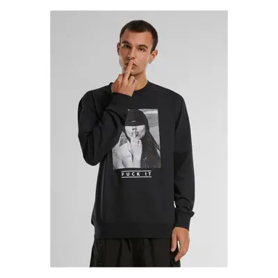 Pánská mikina Fuck It 2.0 Crewneck černý