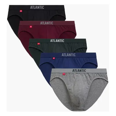 Pánské slipy ATLANTIC Sport 5Pack - vícebarevné