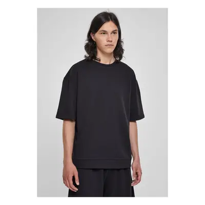 Oversized Short Sleeve Crew černá