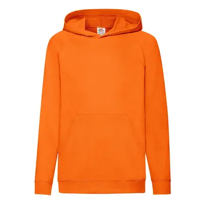 Orange Children's Hoodie Fruit of the Loom