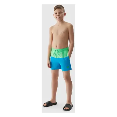 Chlapecké plážové šortky typu boardshorts 4F - modré