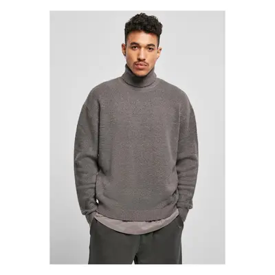 Oversized Roll Neck Sweater asfalt