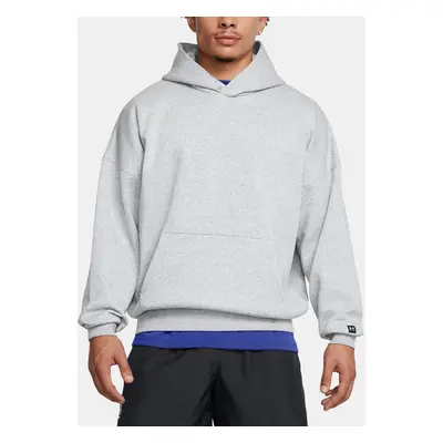 Pánská mikina Under Armour UA Icon Fleece OS Hood-GRY - Pánské