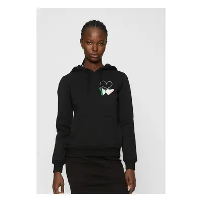 Ladies Kicks Love EMB Hoody černá