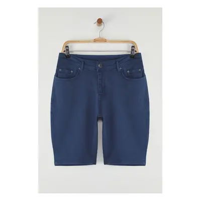 Trendyol Indigo Regular Shorts & Bermuda