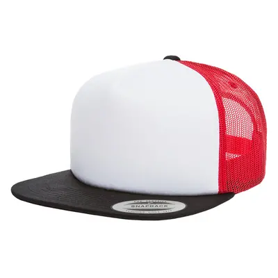 Foam Trucker s bílou přední blk/wht/red