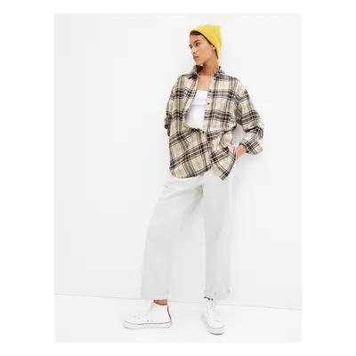 GAP Flanelová košile oversized - Dámské