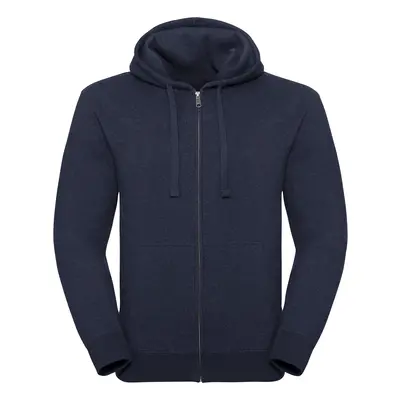 Men's Authentic Melange Zipped Hooded Sweat Russell