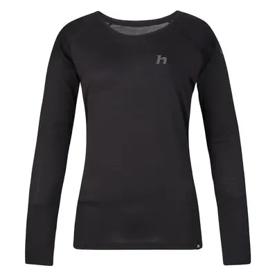 Dámské tričko s dlouhým rukávem Hannah LESLIE L/S anthracite