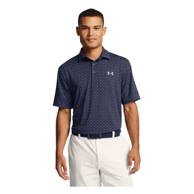 UA Playoff 3.0 Printed Polo-BLU