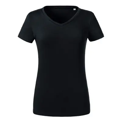 Russell Women's Pure Organic V-Neck T-Shirt