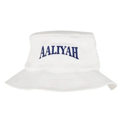 Klobouk Aaliyah Logo Bucket bílý