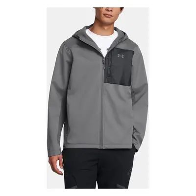 Pánská bunda Under Armour SHIELD HOODED JACKET-GRY - Pánské