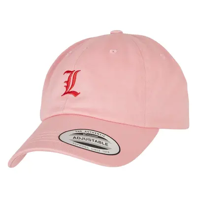 Letter Pink Low Profile Cap