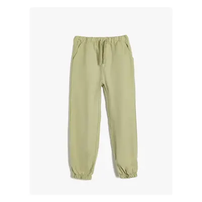 Koton Jogger Pants Pocket Detailed Viscose Fabric