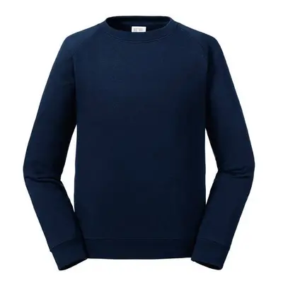 Navy blue children's sweatshirt Raglan - Authentic Russell