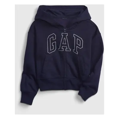 GAP Dětská mikina Logo hoodie - Holky