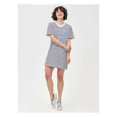 GAP Šaty Logo tall ss dress - Dámské