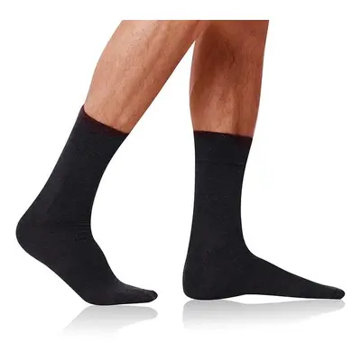 Tmavě šedé pánské ponožky Bellinda COTTON MAXX MEN SOCKS