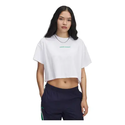 Dámské tričko Under Armour W Varsity Mix HW SS Crop