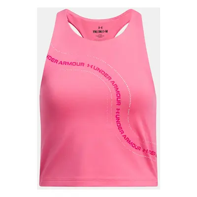 Dívčí tílko Under Armour G Motion Branded Crop Tank