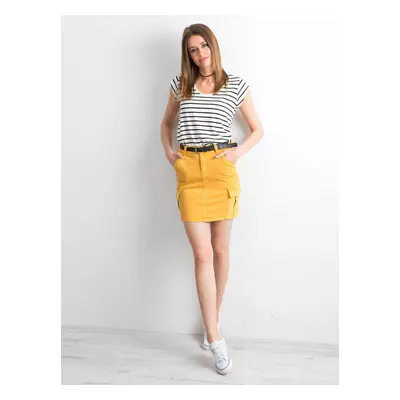 Skirt-JMP-SN-ZB165-10.67P-Dark Yellow