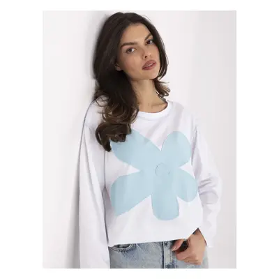 Blouse-MI-BZ-M6169.03-white-blue