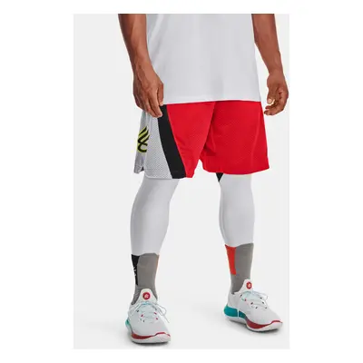 Under Armour Kraťasy Curry Splash 9'' Short-RED - Pánské