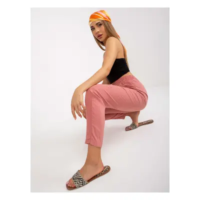 Pants-D73761M61869N-dark pink