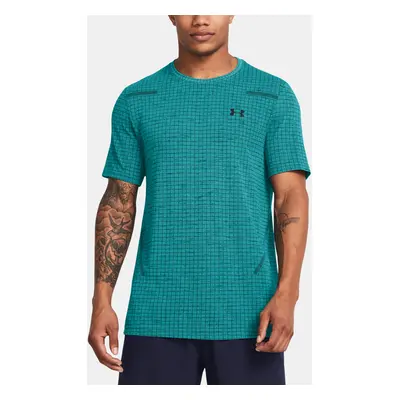 Under Armour Tričko Vanish Seamless Grid SS-BLU - Pánské