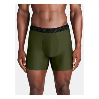 Under Armour Boxerky UA Perf Tech 6in 1pk-GRN - Pánské