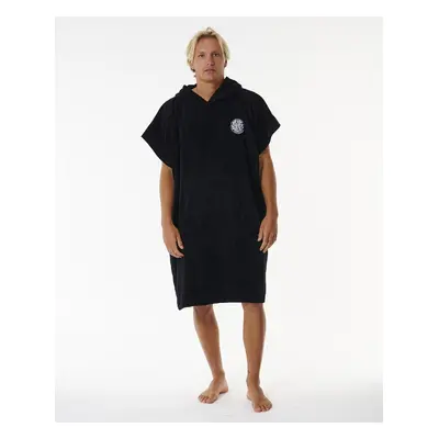 Ručník Rip Curl LOGO HOODED TOWEL Black